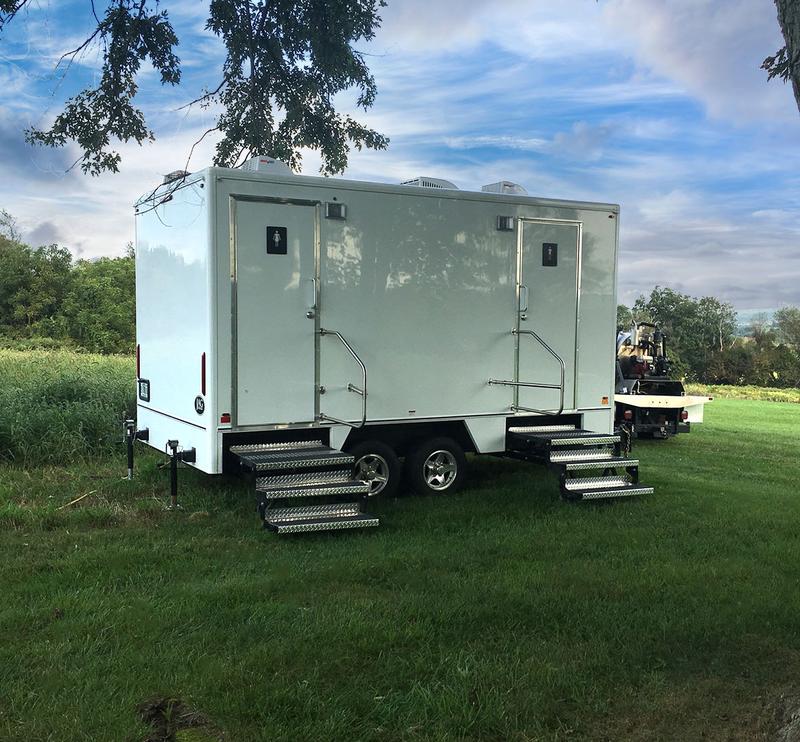 Restroom Trailer Rental For Farms & Campgrounds in New York