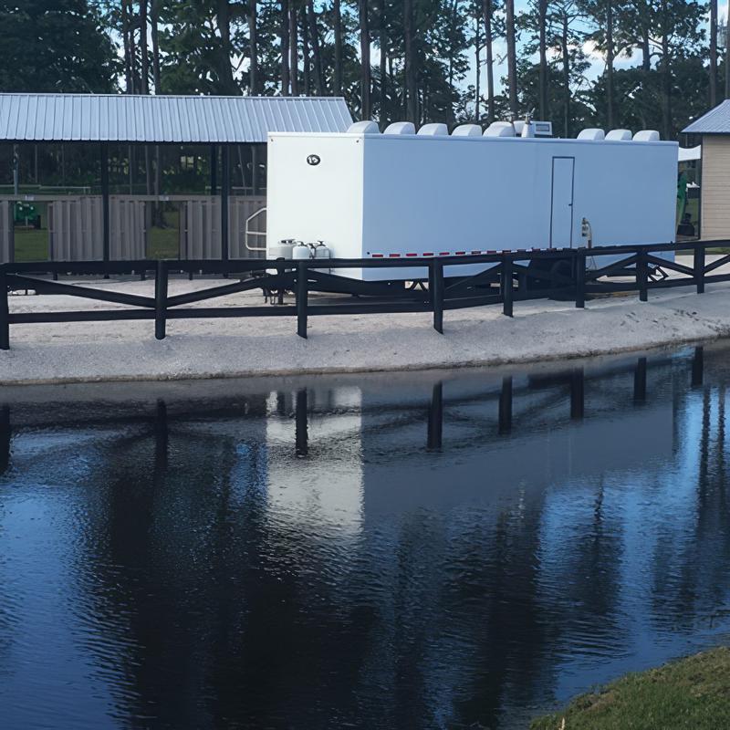 Large 10 Stall Shower Trailer in New York